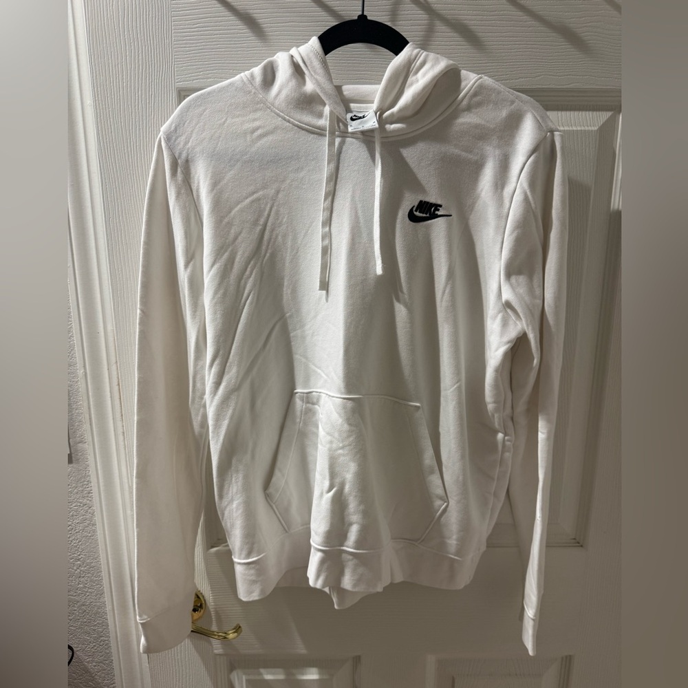 Nike Classic White Pullover Hoodie